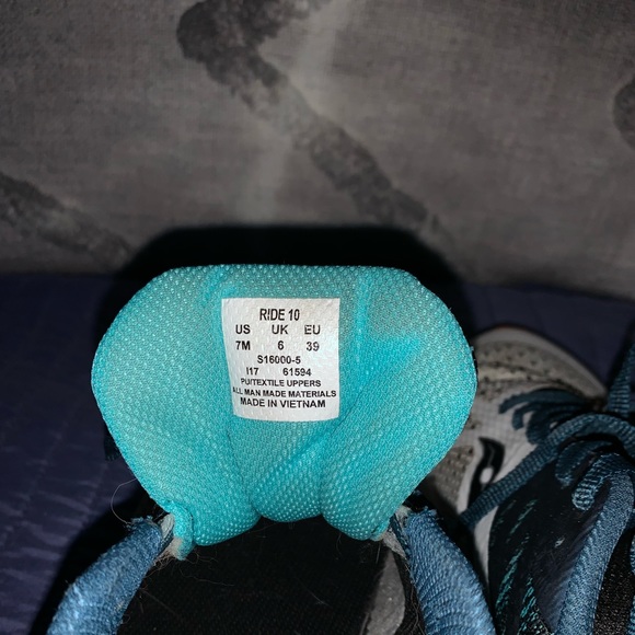 SAUCONY Flexfilm RIDE10 running shoes, size 7M YOUTH, super lightweight. - Picture 5 of 8